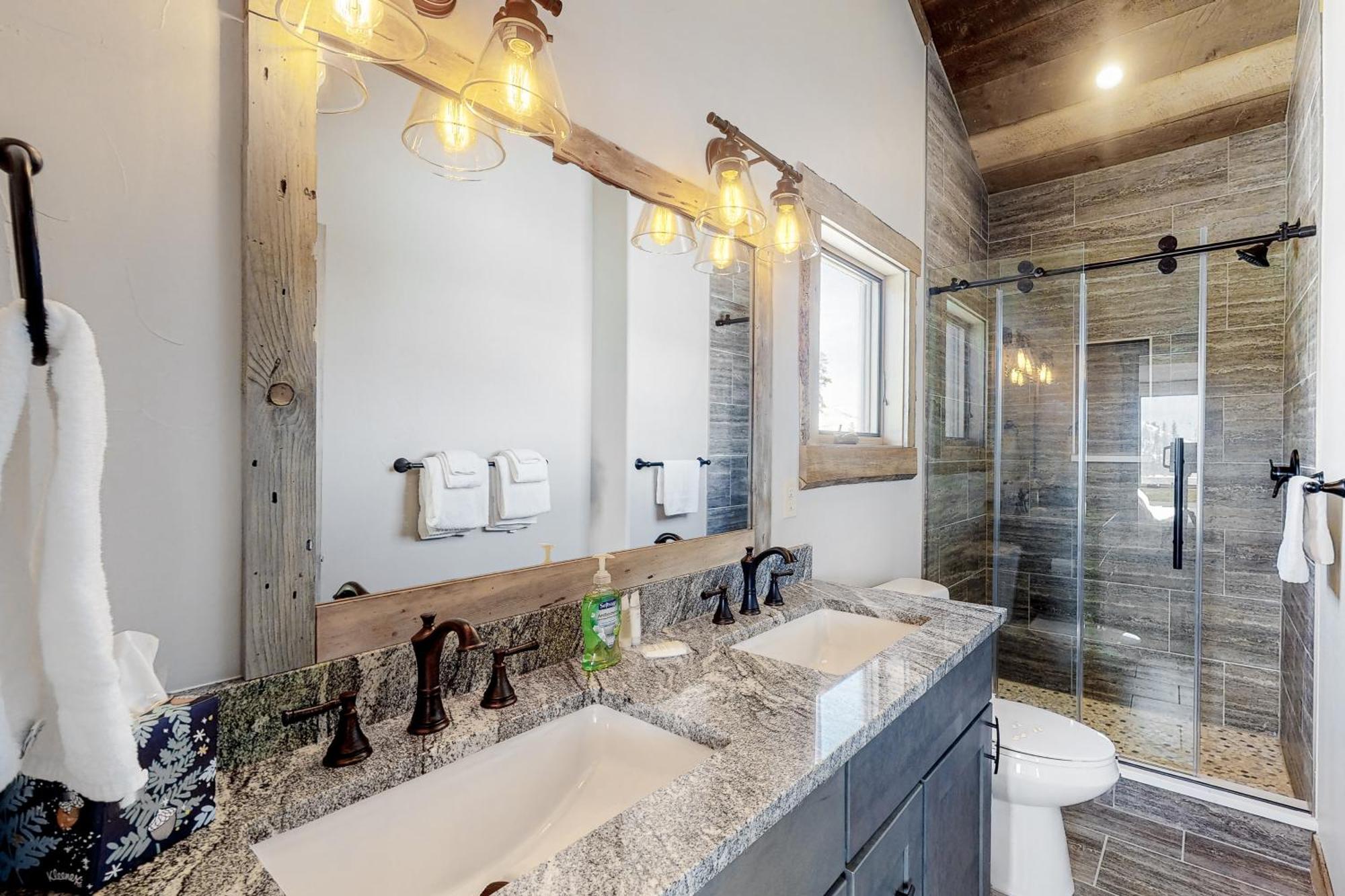 Cabin Getaway & Stonewood Lodge Grand Lake Kamer foto
